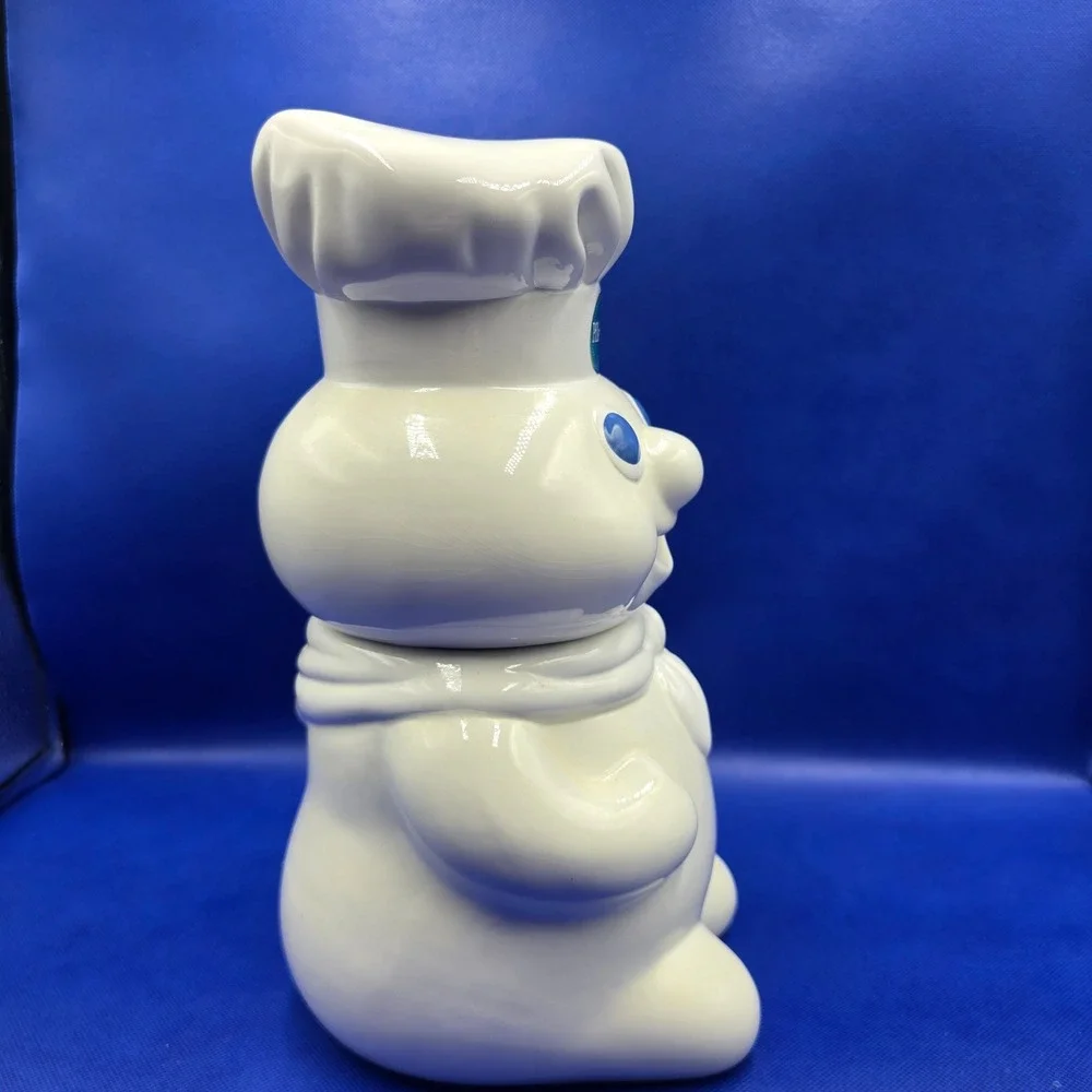 Vintage 1988 Pillsbury Doughboy Cookie Jar Kitchen Poppin Fresh 12